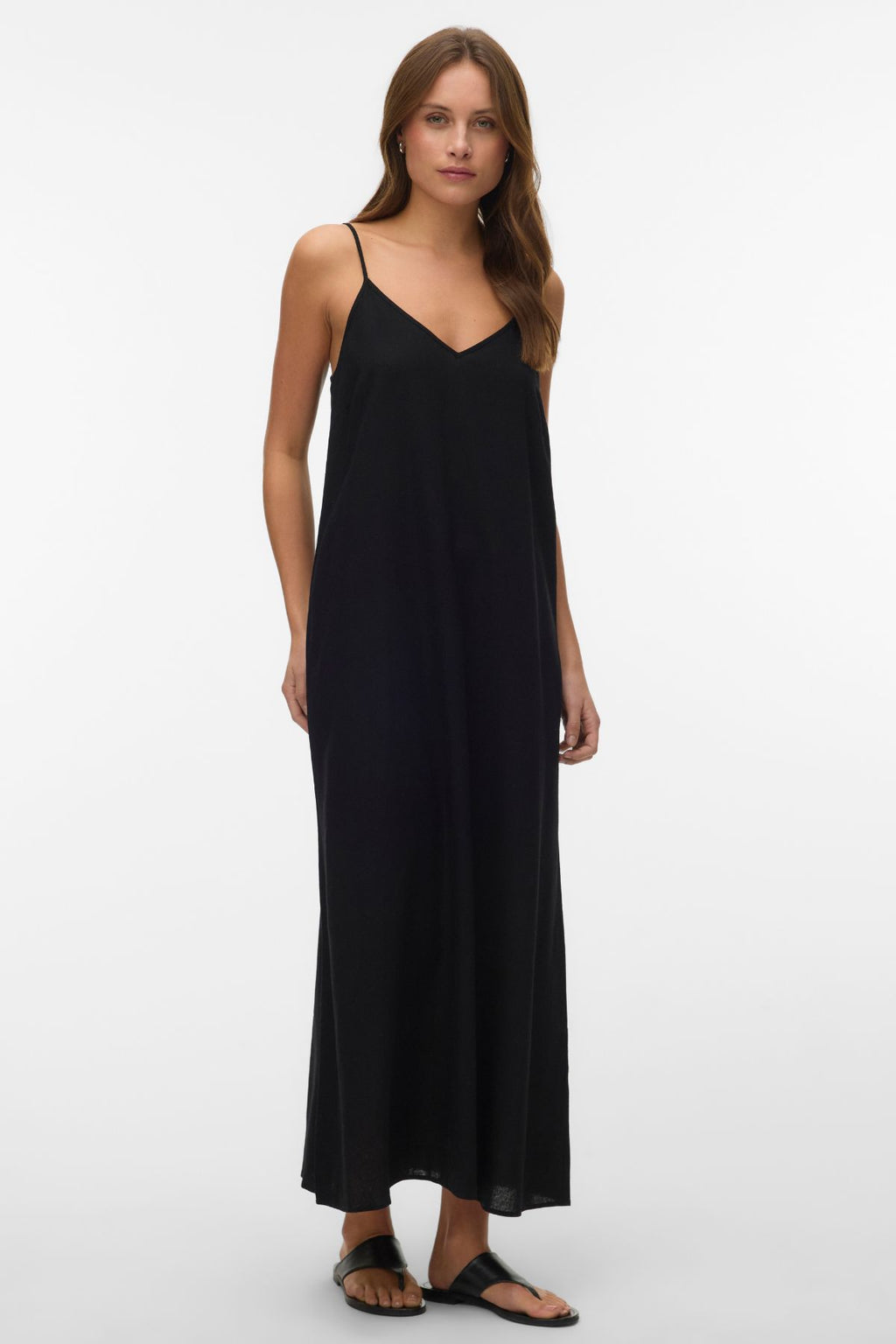 Mymilo Singlet-Knöchelkleid - Schwarz