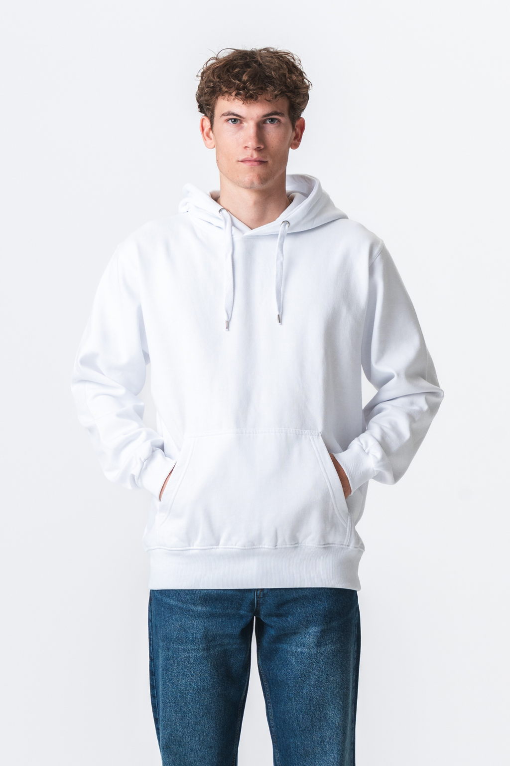 Basic Hoodie - Weiß