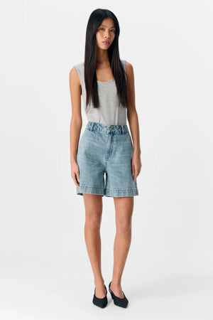 Jen Shorts - mittelblauer Denim