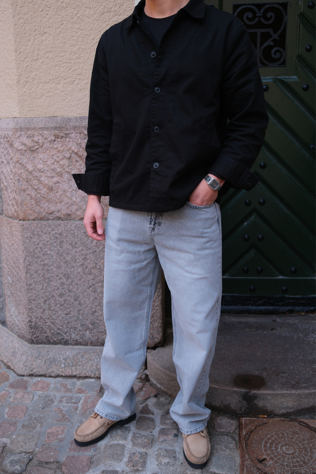 Wilhelm Regular Jeans - Grauer Denim