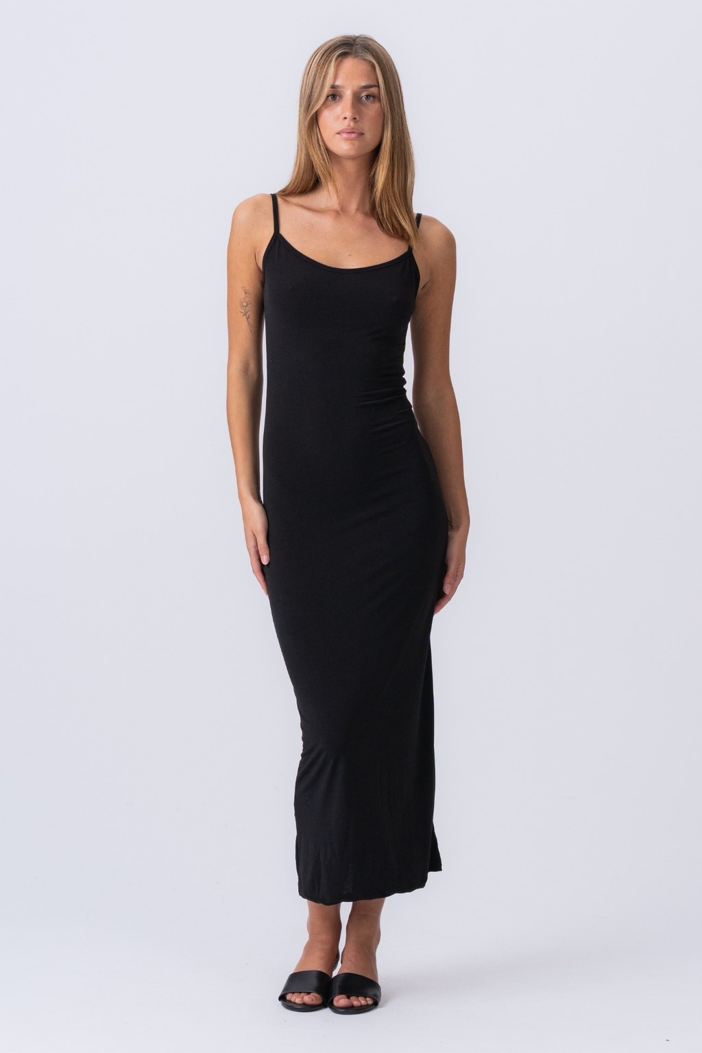 Amaya Maxi Kleid - Schwarz