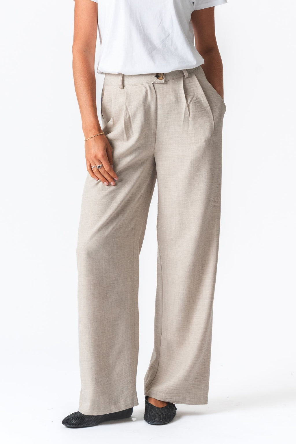 Emma Pants Locker - Beige