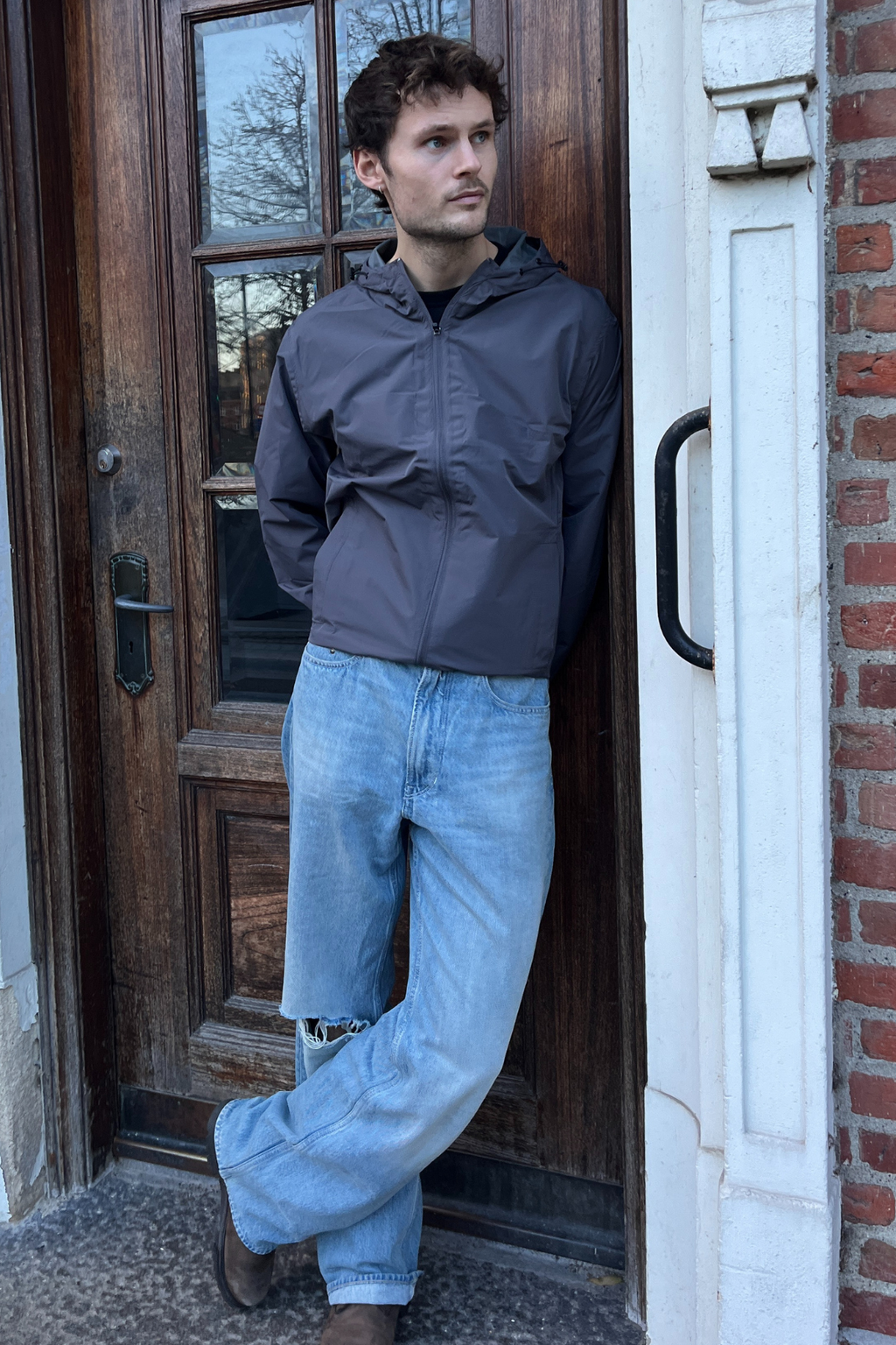 Windbreaker - dunkelgrau