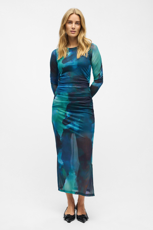 Jaila Long Dress - Sky Captain