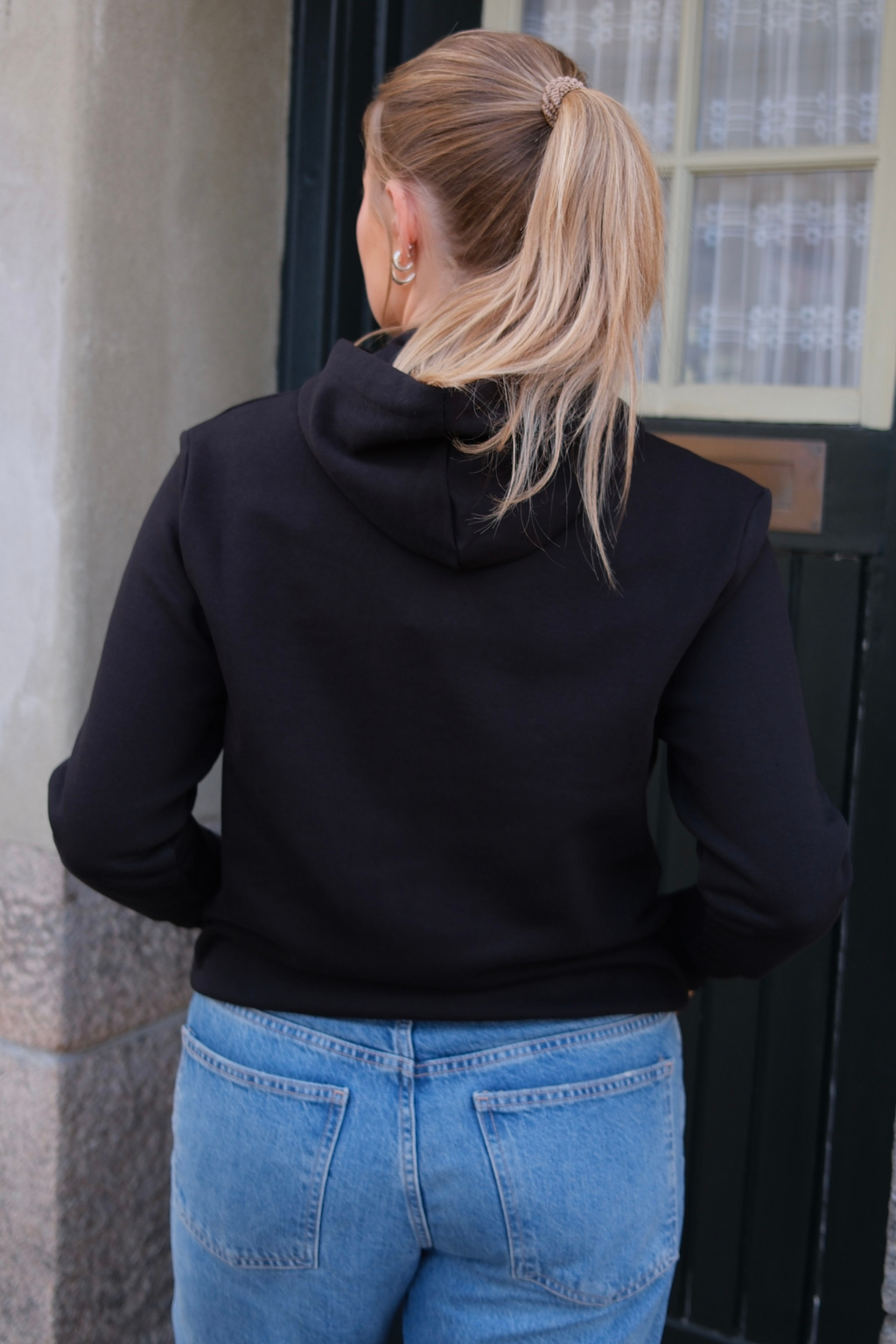 Zip Hoodie - Schwarz