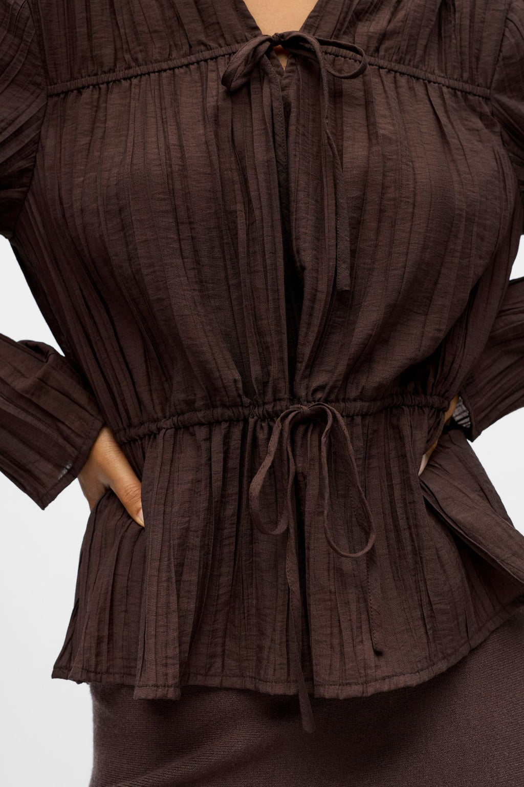 Brea Top - Brown versiegeln