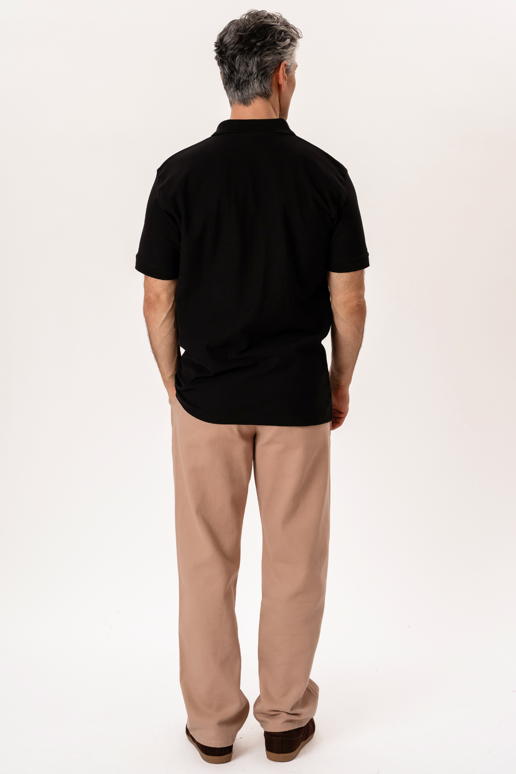 Basic Polo - schwarz