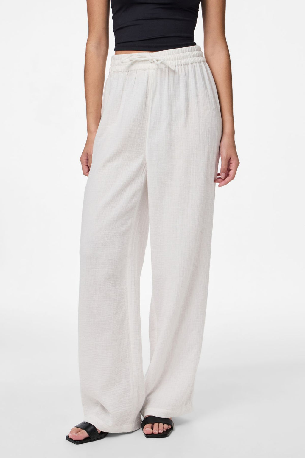 Sastina High-Waisted Wide Pants - Wolkentänzer