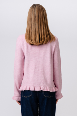 Flora-Cardigan – Rosa