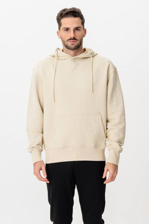 Schwerer Hoodie - Beige