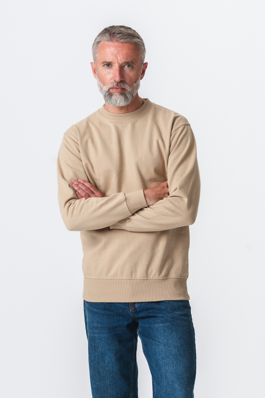 Basic Crewneck - Khaki