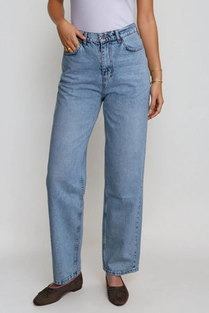 Nora Regular Jeans - hellblauer Denim