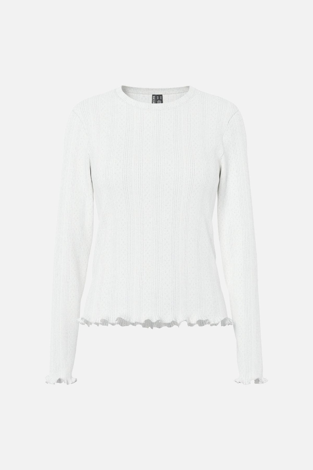 Marie O -Neck Poin Top - Cloud Dancer