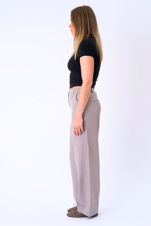 Klassischer Anzug Pants - Grau