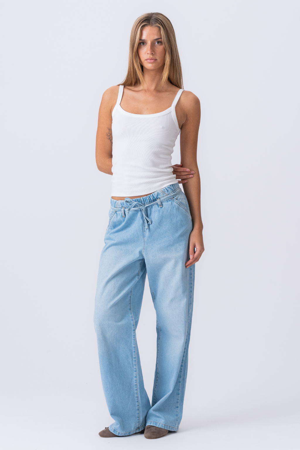 Nicole Baggy Jeans - hellblau