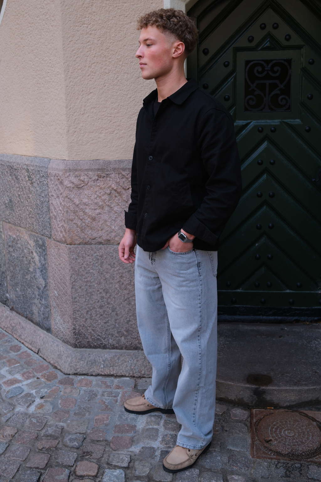 Wilhelm Regular Jeans - Grauer Denim