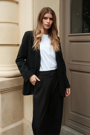 Oversized Blazer - Schwarz