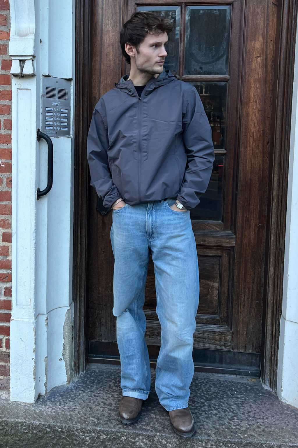 Windbreaker - dunkelgrau