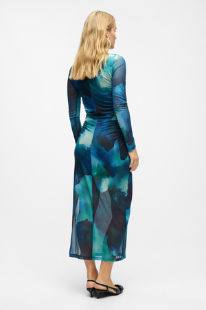 Jaila Long Dress - Sky Captain