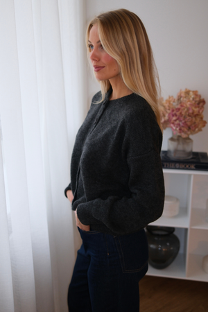 Angelique Strickjacke – Graphit