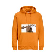 Basic Hoodie -Schweiß - Orange