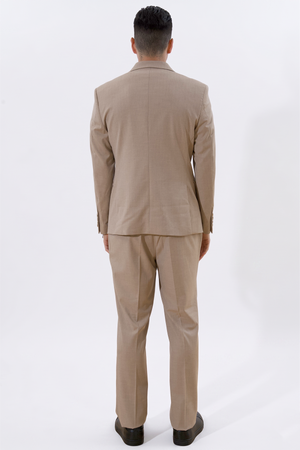 Klassisch Pants - Beige-Melange