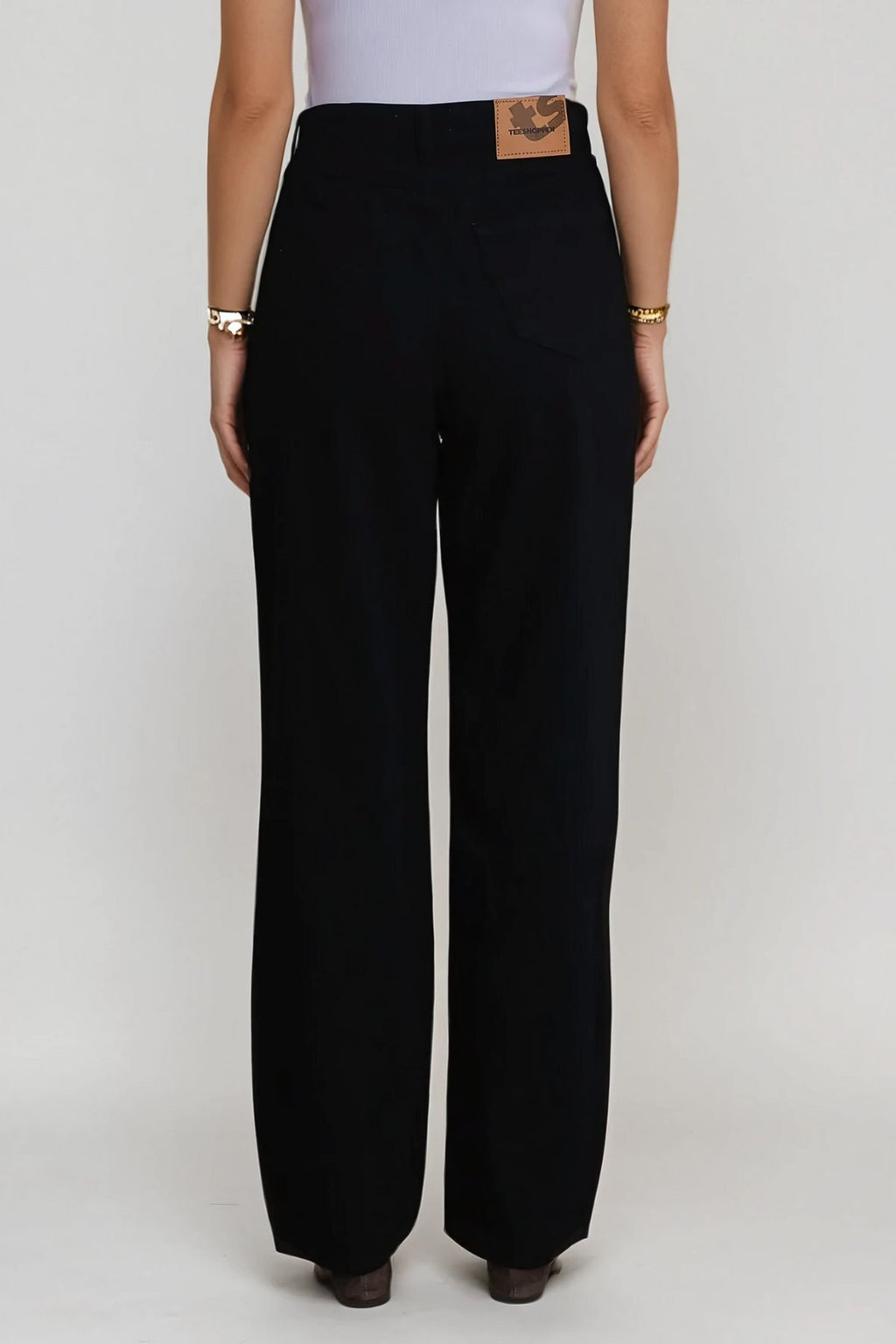 Nora Regular Jeans - schwarz gewaschen