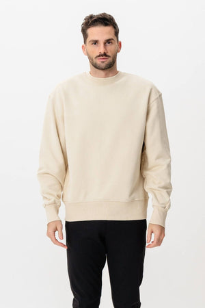 Schwere Crewneck - Beige