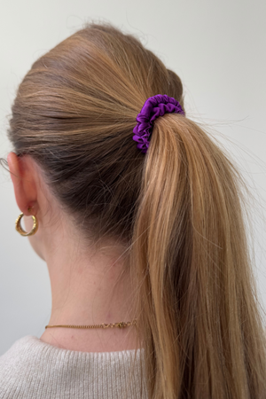 Seiden elastisch - lila