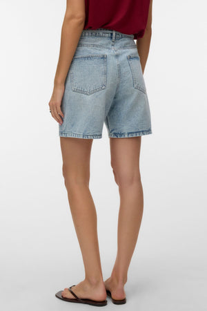 Wiengürtel Shorts Mix – Hellblauer Denim