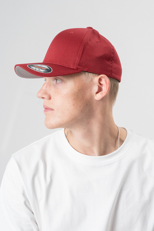 Flexfit wollig gekämmt - Rosebraun