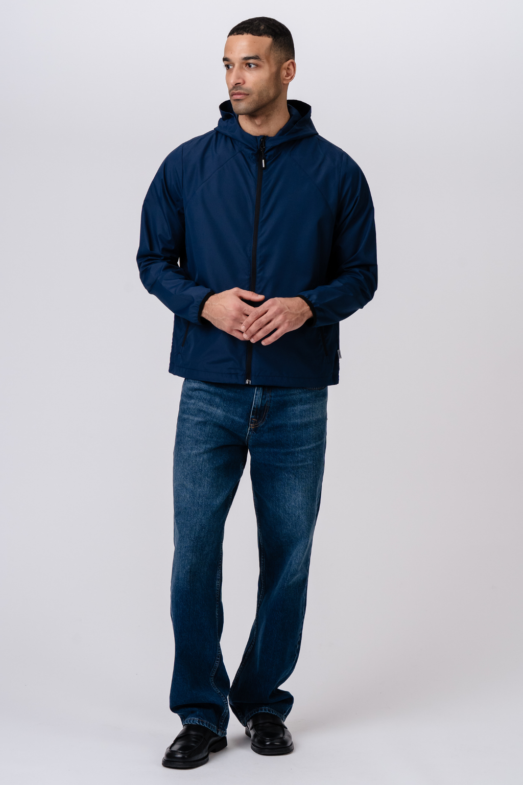 Shell-Jacke – Marineblau