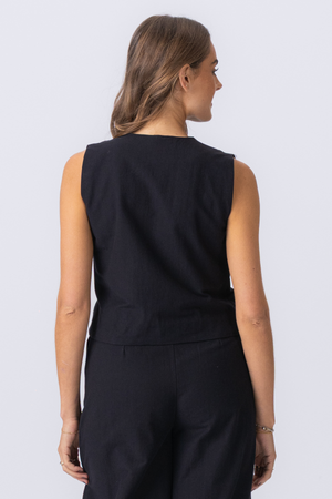 Melissa Weste - Schwarz