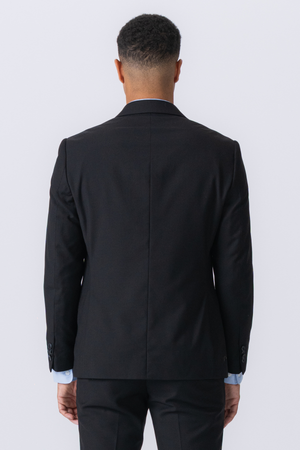 Premium -Einbrennstreicher -Blazer - Schwarz
