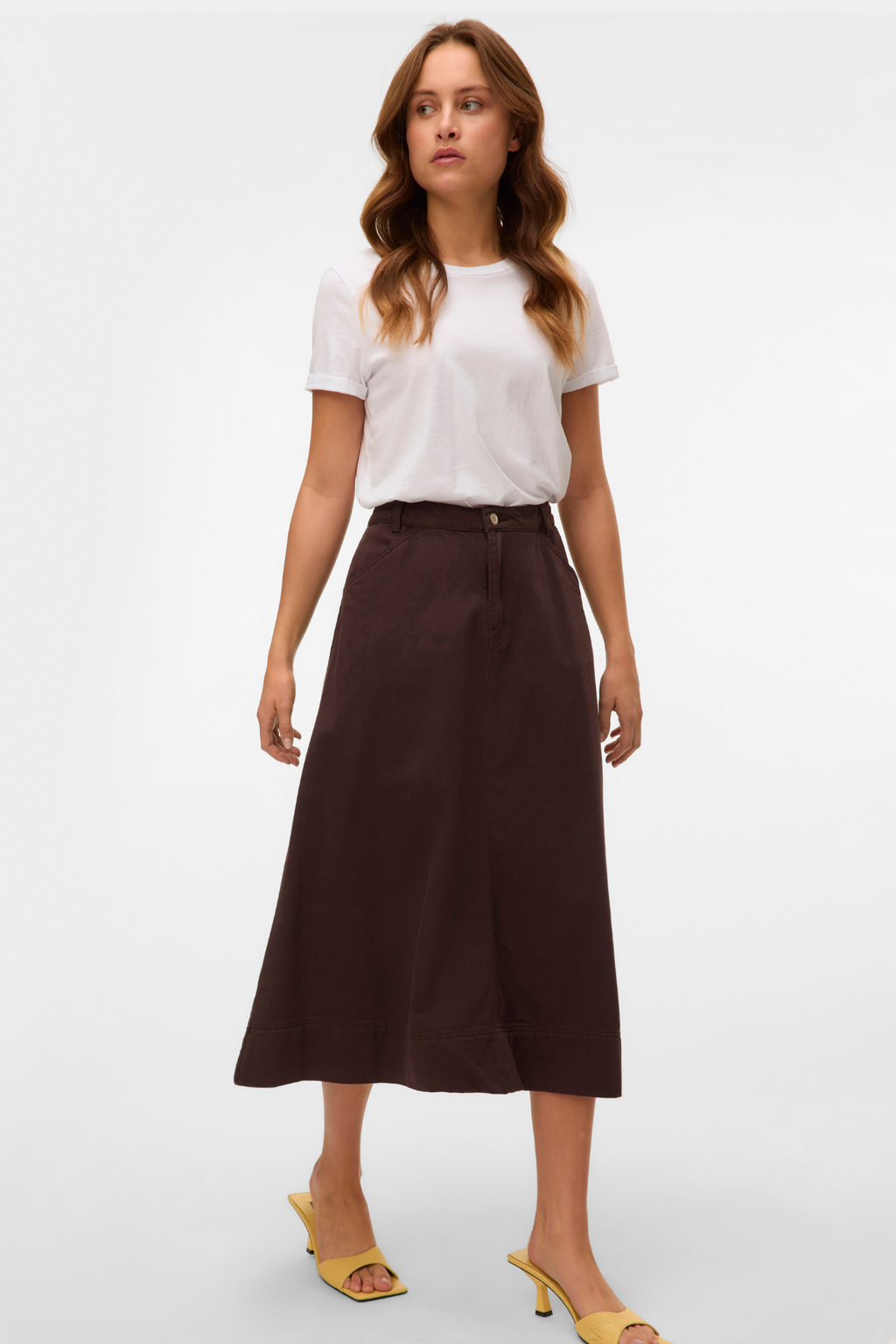 Filia farbiger Jeansrock - Schokoladen Torte