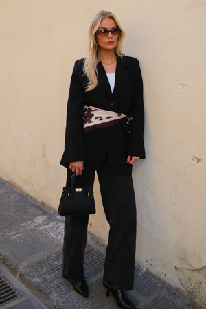 Claire Oversized Blazer - Schwarz