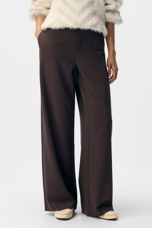 Lisa Wide Pant - Seal Braun