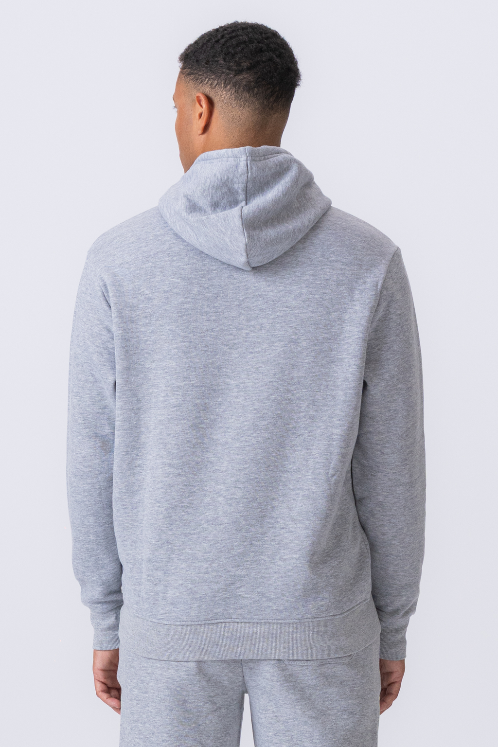 Essential Kapuzenpullover – Grau Melange
