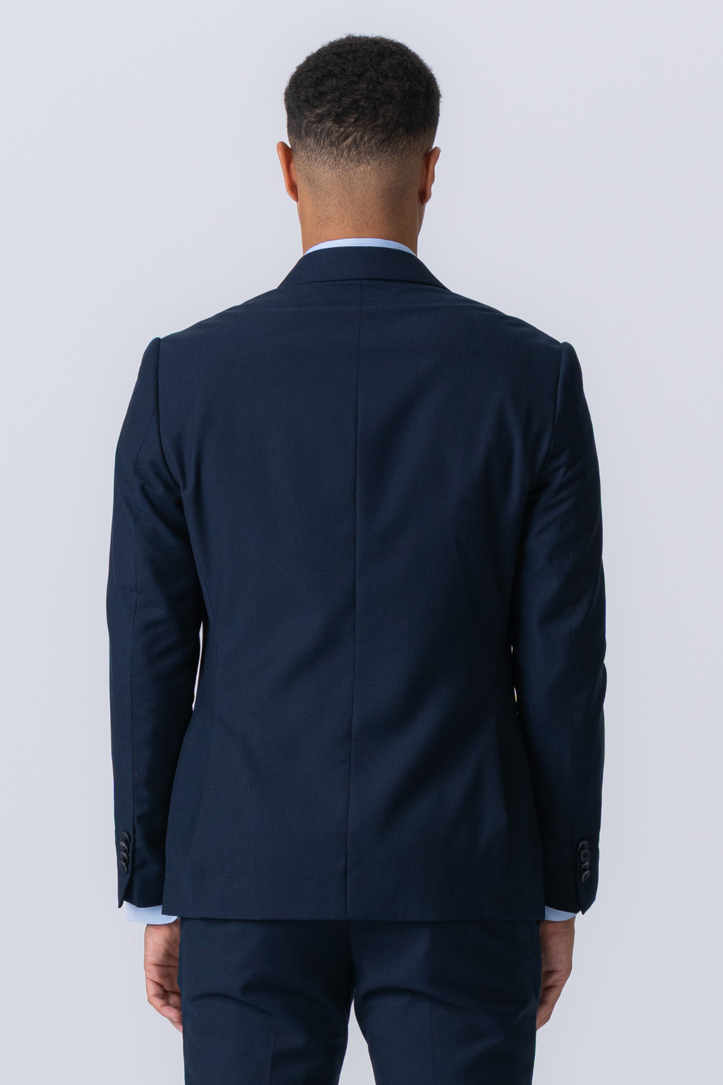 Premium Double Breasted Blazer - Marine