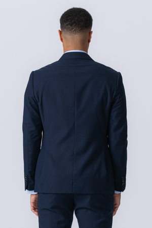 Premium Double Breasted Blazer - Marine