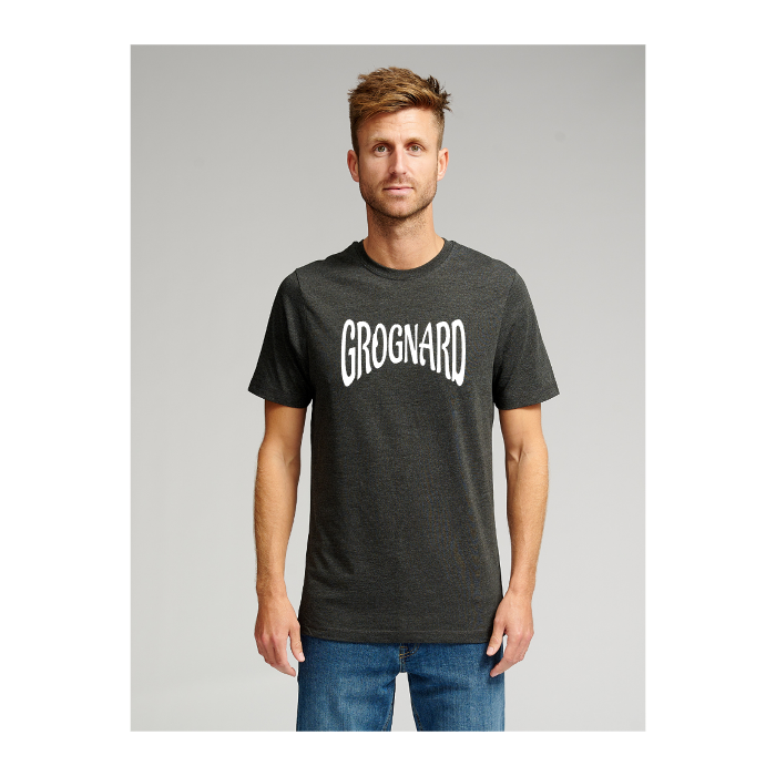 Bio -Basis -T -Shirt - dunkelgrau