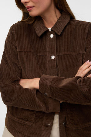 Jamie Cordjacket – Chocolate Chip
