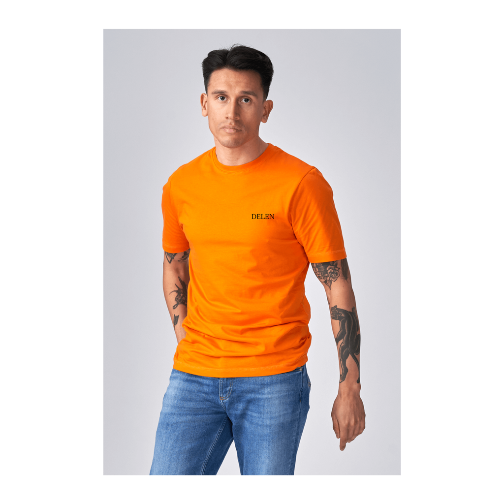 Bio -Basis -T -Shirt - Orange