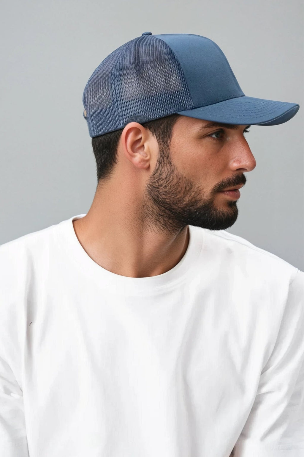 Retro Trucker Cap - Marine