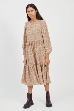 Pals Blumenkleid - Birke