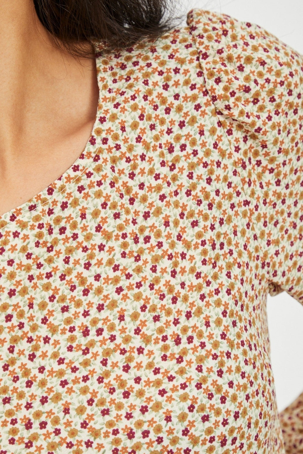 Pals Blumenkleid - Birke