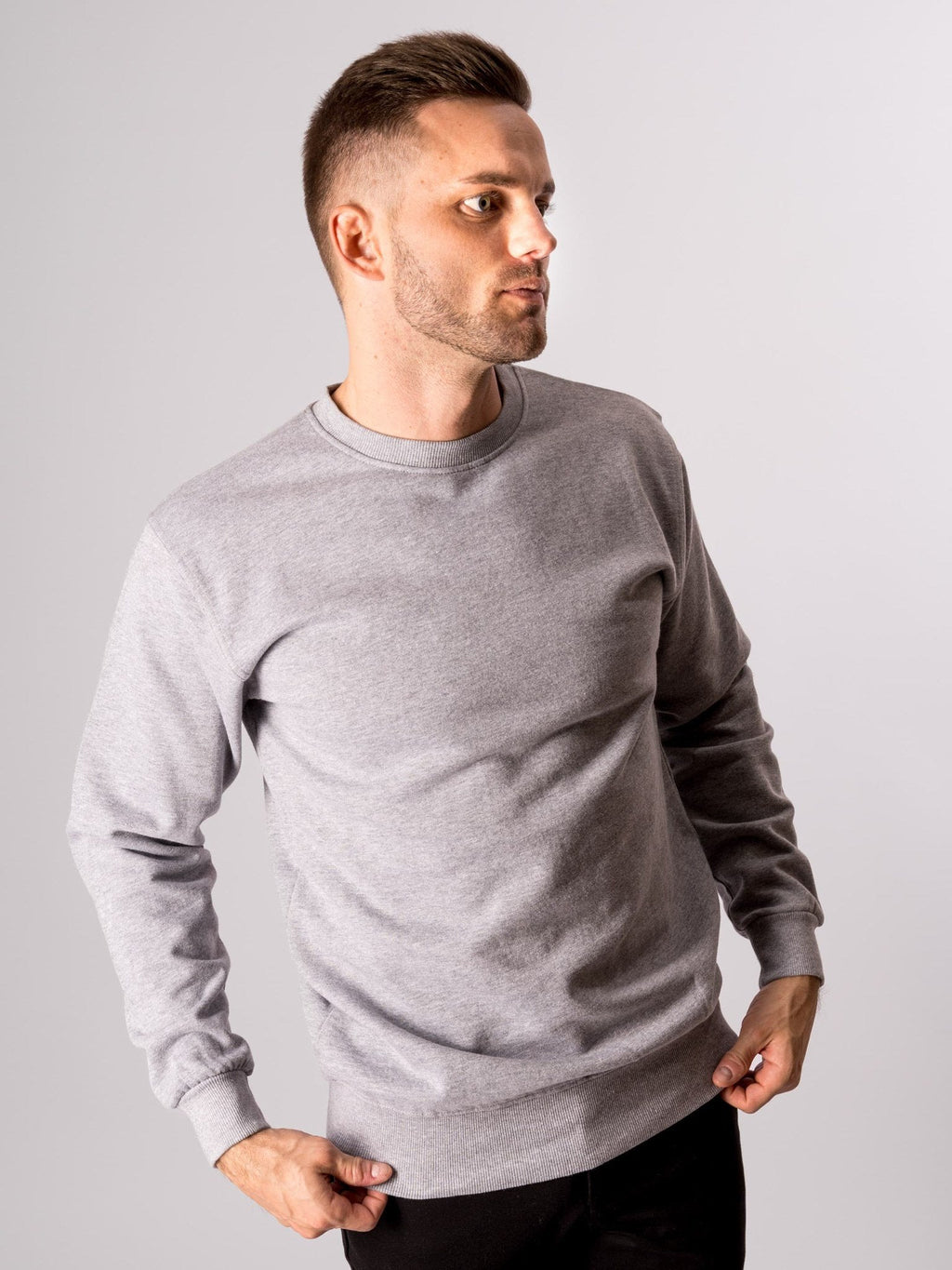 Basic Crewneck - Grau