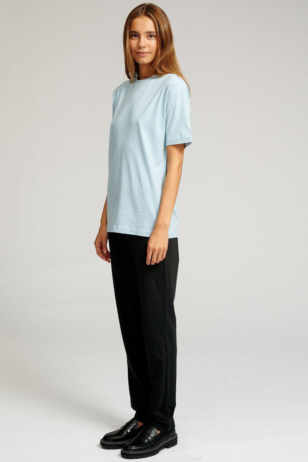 Oversized T -Shirt - hellblau (Damen)