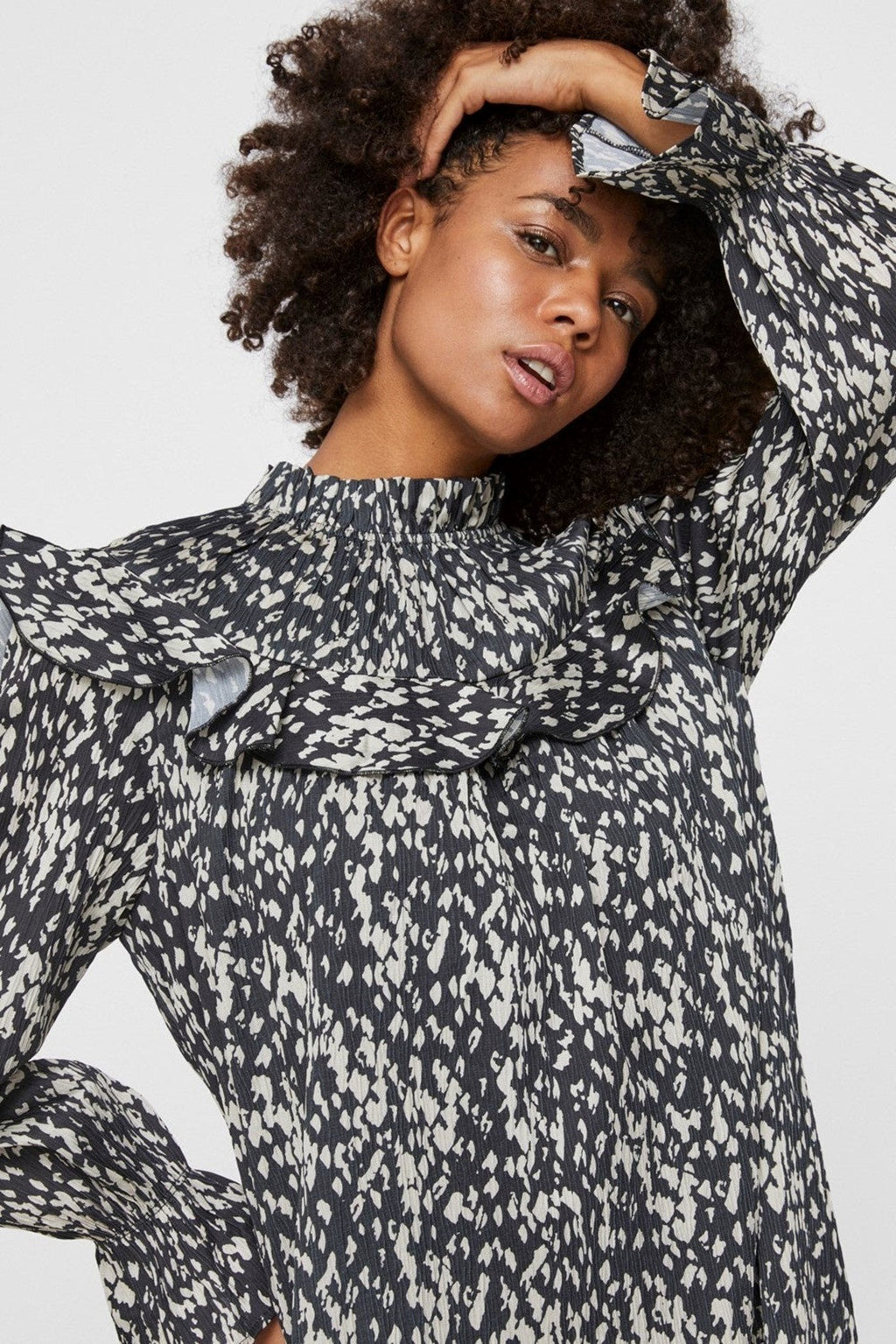 Becky Short Dress - Schwarz