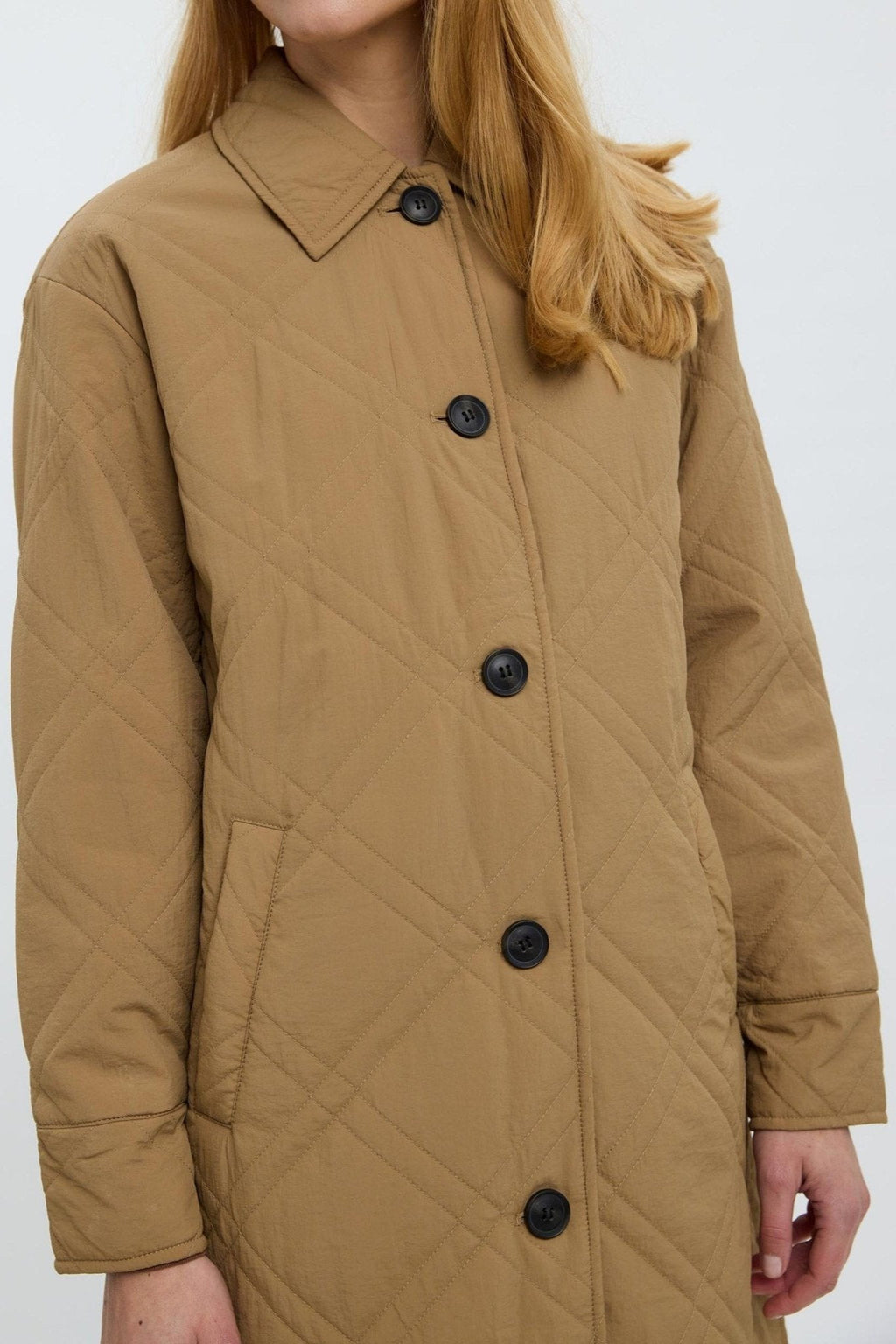 Ambere Merson Long Coat - Tigers Auge